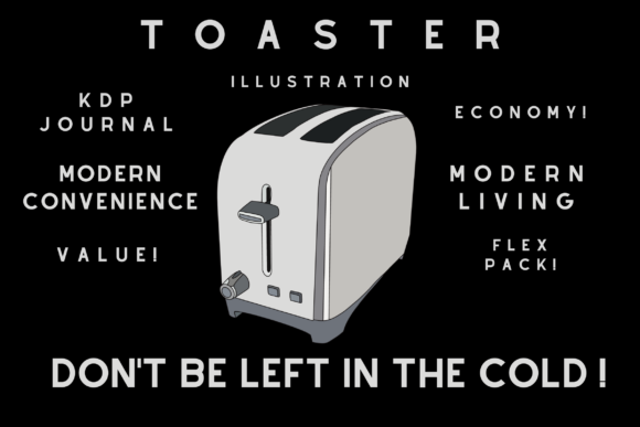 Download Toaster Illustration KDP Journal Pack - Premium Resources