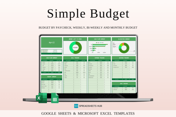 Download Budget Planner Template in Excel - Premium Bundle