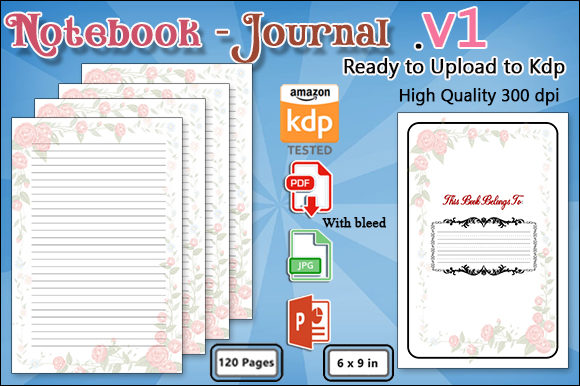 Download Flowers Notebook Interior - Notebook Collection